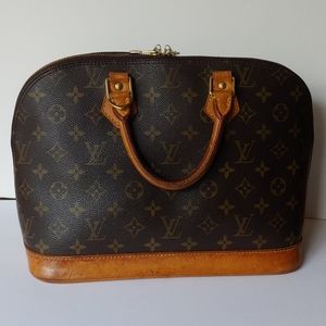 AUTHENTIC Louis Vuitton Alma purse bag PM cross bo